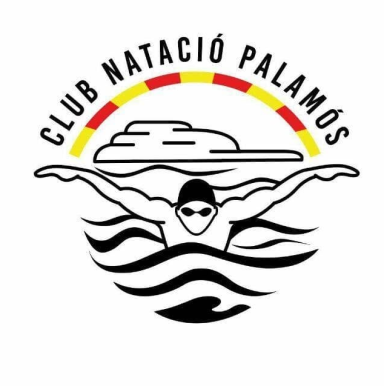 Travessia de natació Palamós 2026 Logotip del Club Natació Palamós per a la travessia de natació 2026 a la Badia de Palamós, esdeveniment esportiu al mar a la Costa Brava.