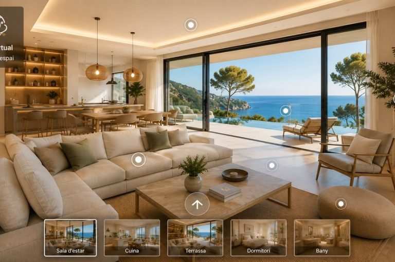 Tour virtual 360 Girona Tour virtual 360 professional per a immobiliàries, hotels, restaurants, empreses i espais comercials a Girona i Costa Brava.